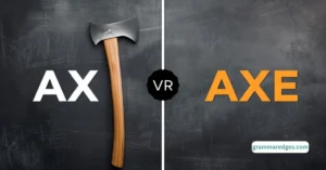 Read more about the article Ax vs Axe: The Simple Difference Most People Don’t Know