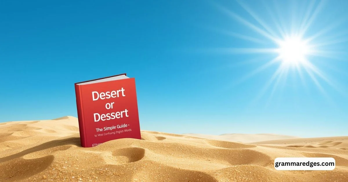 You are currently viewing Desert or Dessert: Quick Grammar Guide with Real-Life Examples