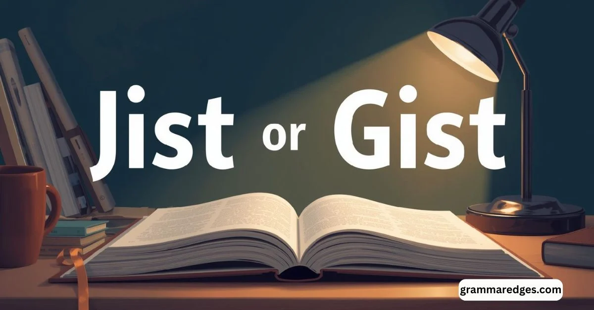 You are currently viewing Jist or Gist: Which Spelling Is Correct and How to Use It Properly