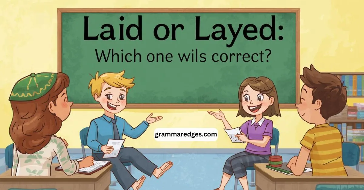 You are currently viewing Layed or Laid: Which One is Correct?