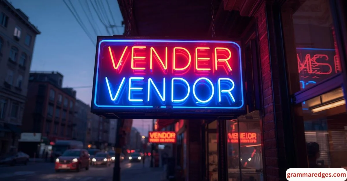 Read more about the article Vender or Vendor: Which One Is Correct?