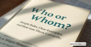 Read more about the article Who or Whom? Learn the Difference in 60 Seconds (Easy Guide)