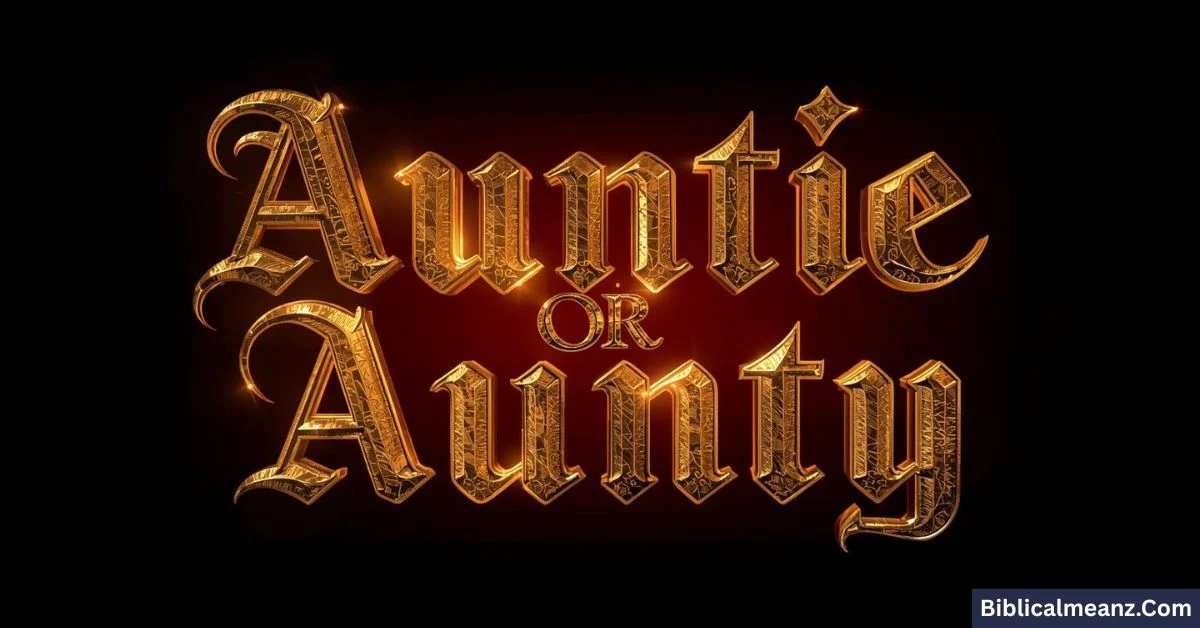 Read more about the article Auntie or Aunty: Which Spelling Is Correct and When to Use It?
