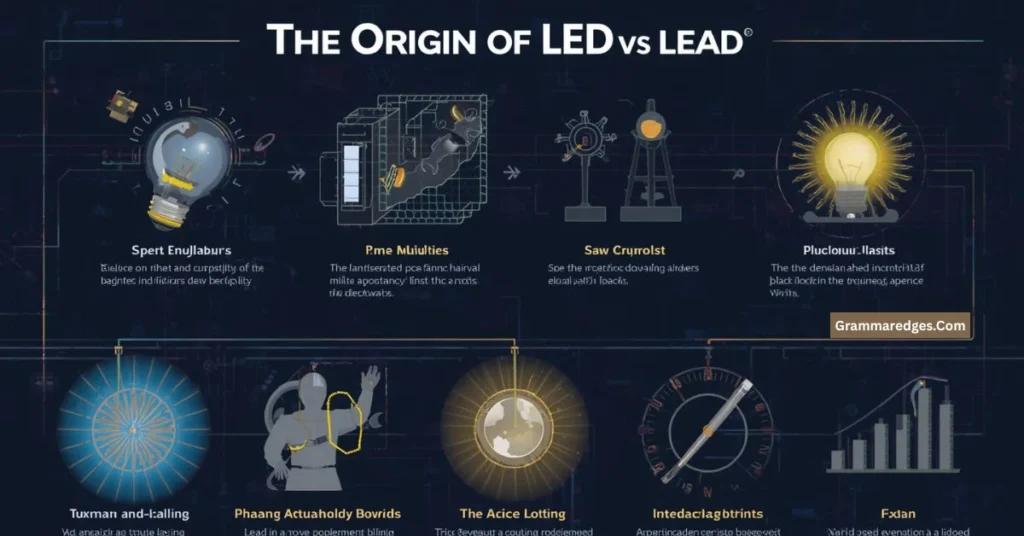 The Origin of LED vs Lead