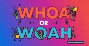 Read more about the article Whoa or Woah – Which Spelling Is Correct in 2026 ?