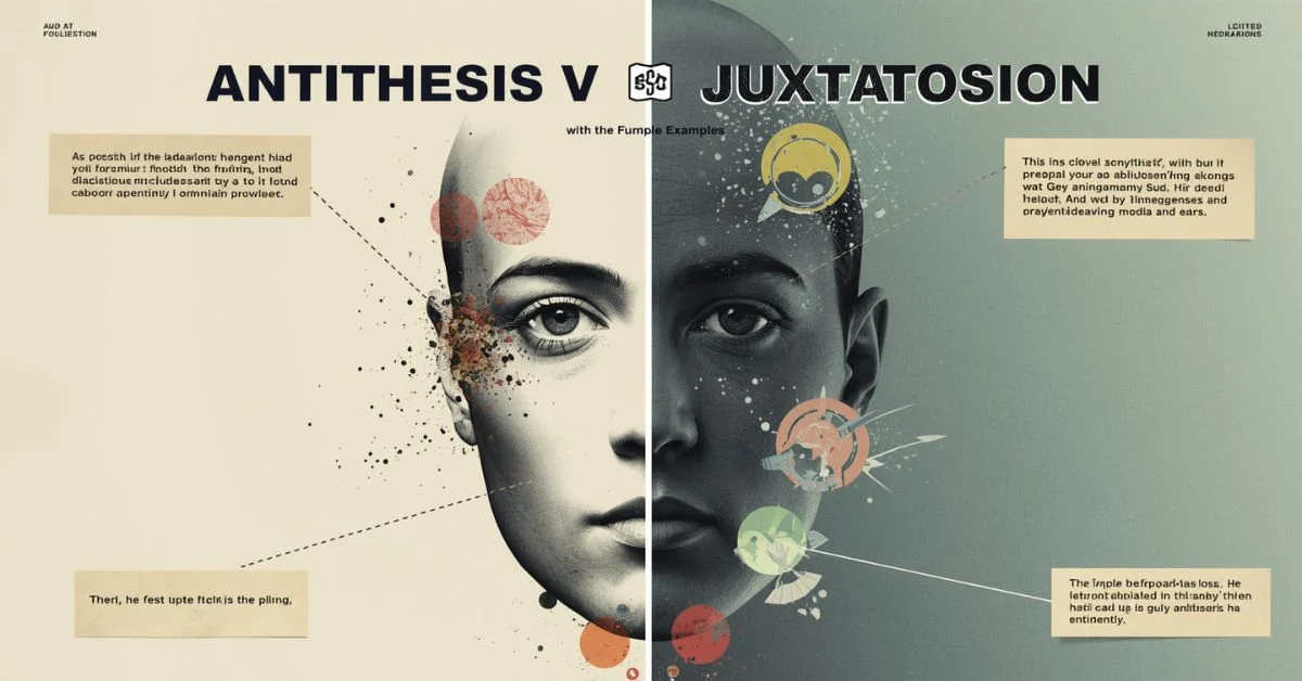 You are currently viewing Antithesis vs Juxtaposition Explained with Simple Examples