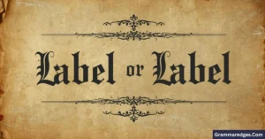 Read more about the article Lable or Label: Which Spelling Is Correct and When to Use It?