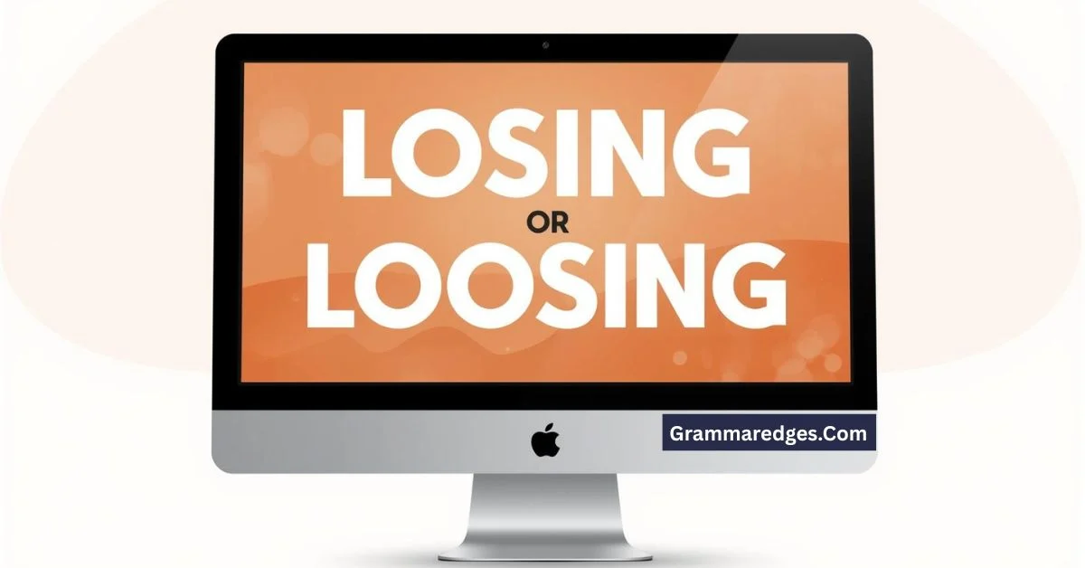 Read more about the article Losing or Loosing: Meaning, Examples, and Easy Spelling Rules