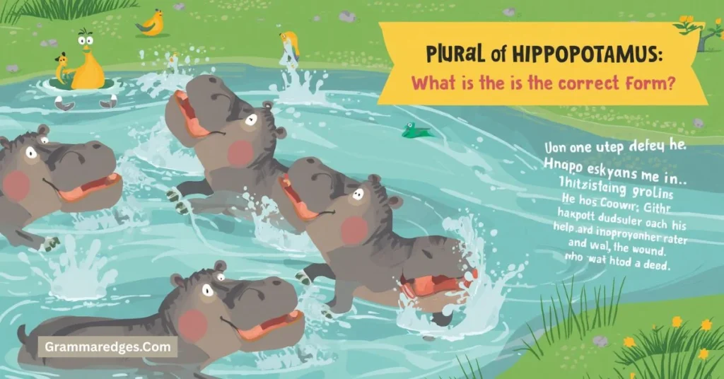 Plural of Hippopotamus: What Is the Correct Form?