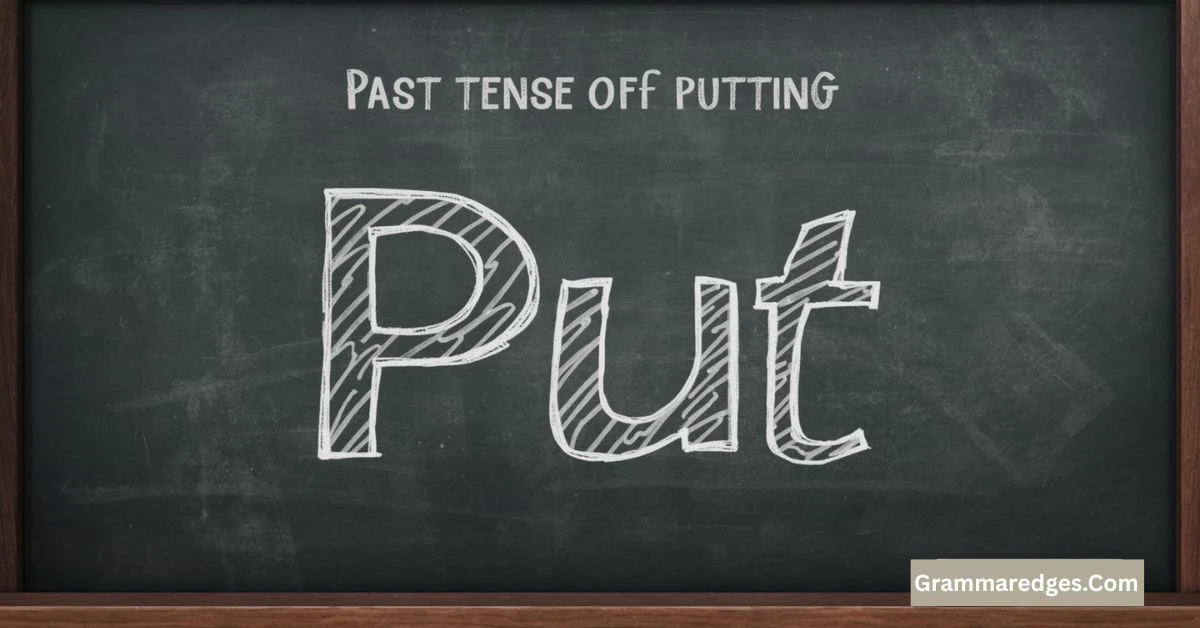 You are currently viewing Past Tense of Putting: Is It “Put” or “Putting”?