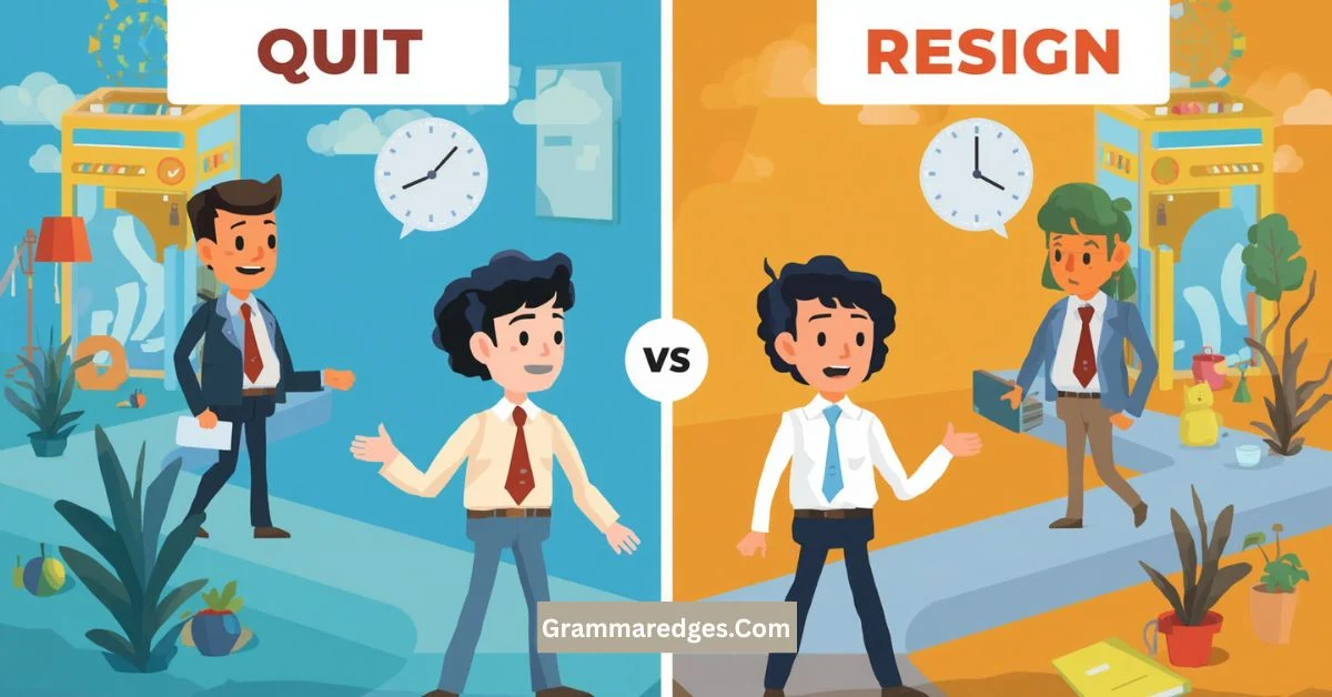 You are currently viewing Quit vs Resign: Which Word Should You Use at Work in 2026 ?