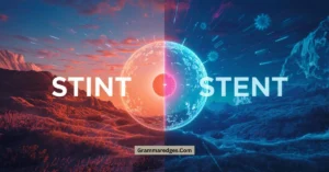 Read more about the article Stint or Stent: Which Word Is Correct and What’s the Difference?