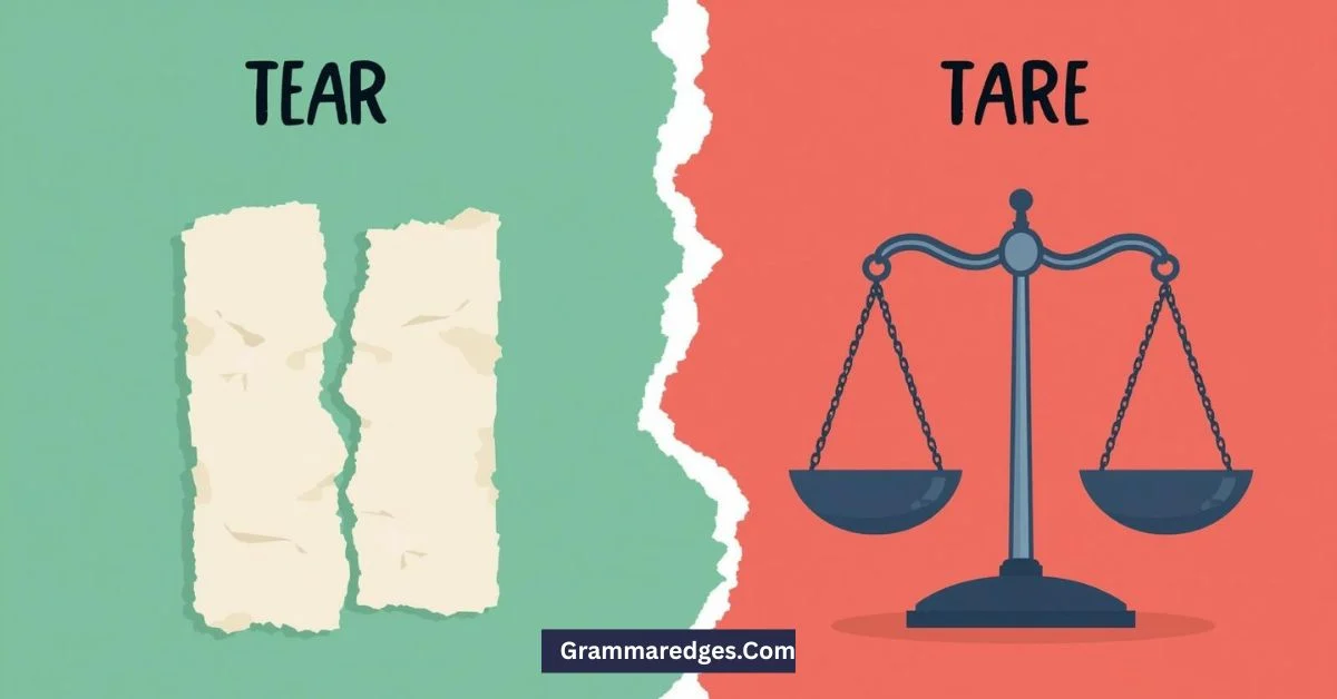You are currently viewing Tear or Tare: What’s the Difference and When to Use Each