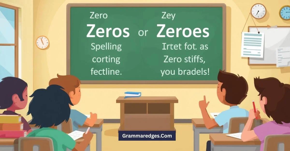 Read more about the article Zeros or Zeroes: Which Spelling Is Correct and When to Use It