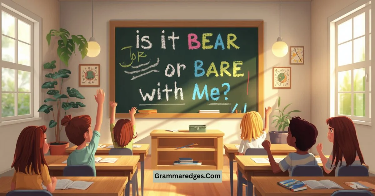 You are currently viewing Is It Bear or Bare With Me? Learn the Difference Once and for All