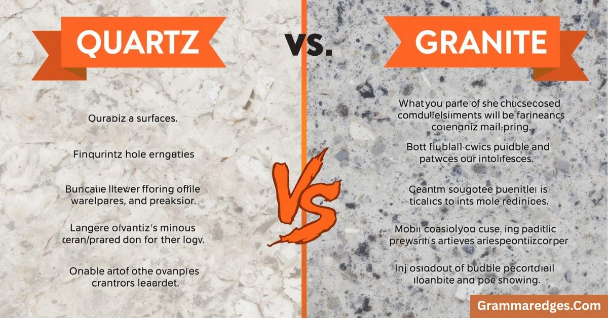 You are currently viewing Quartz or Granite: Which Surface Lasts Longer and Looks Better?