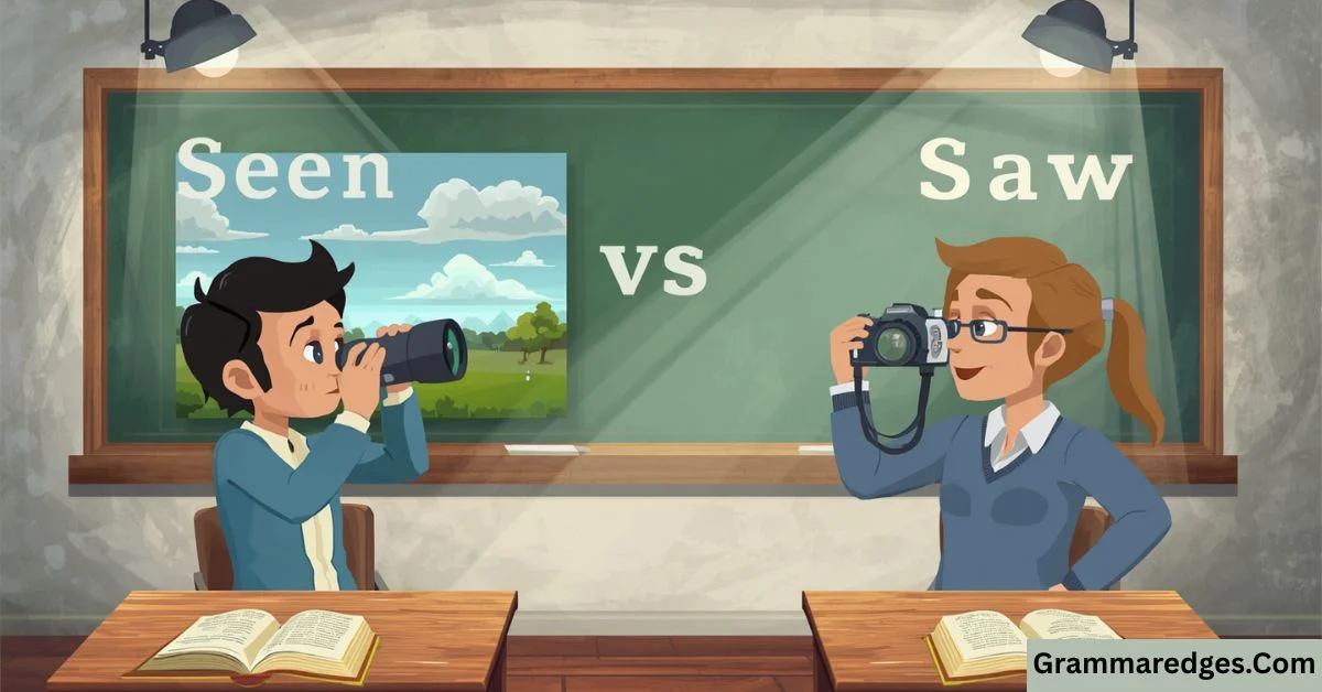 You are currently viewing Seen vs Saw: Understanding the Difference in English Grammar