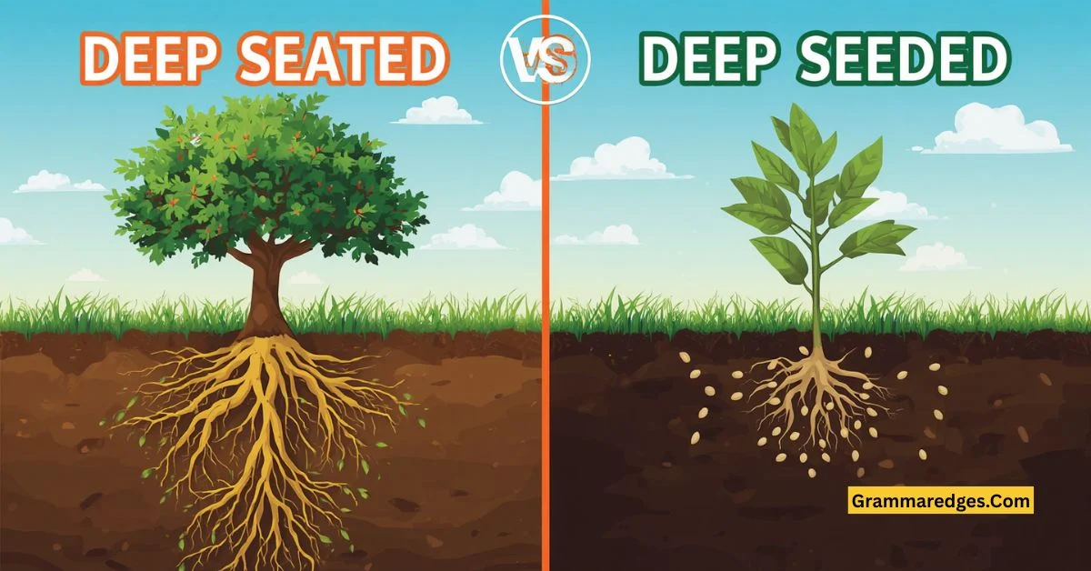 Read more about the article Deep Seated or Deep Seeded: Which Phrase Is Correct and Why?