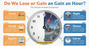 Read more about the article Do We Lose or Gain an Hour? The Simple Answer Explained