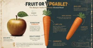 Read more about the article Fruit or Vegetable? The Simple Guide Everyone Should Read