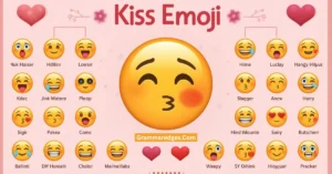 Read more about the article Kiss Emoji 😘 Meaning Guide That Everyone Should Know<p class="post-updated-date">🕓 <span class="updated-label">Last updated on</span> <time datetime="2026-07-29T06:21:07+00:00">July 29, 2026</time></p><script type="application/ld+json">
        {
          "@context": "https://schema.org",
          "@type": "BlogPosting",
          "mainEntityOfPage": {
            "@type": "WebPage",
            "@id": "https://grammaredges.com/kiss-emoji/"
          },
          "datePublished": "2026-07-29T06:21:06+00:00",
          "dateModified": "2026-07-29T06:21:07+00:00"
        }
        </script>