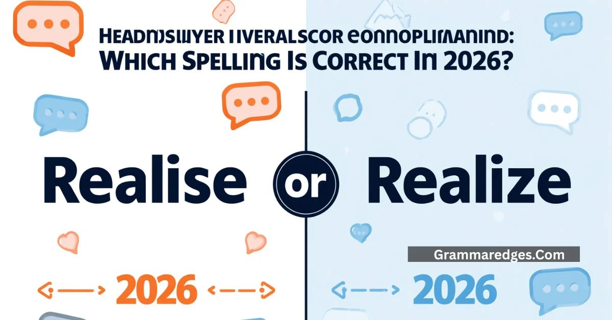 You are currently viewing Realise or Realize: Which Spelling Is Correct In 2026?