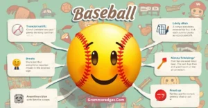 Read more about the article Baseball Emoji : Meaning, Uses, Examples and Copy-Paste Guide<p class="post-updated-date">🕓 <span class="updated-label">Last updated on</span> <time datetime="2026-08-17T07:01:10+00:00">August 17, 2026</time></p><script type="application/ld+json">
        {
          "@context": "https://schema.org",
          "@type": "BlogPosting",
          "mainEntityOfPage": {
            "@type": "WebPage",
            "@id": "https://grammaredges.com/baseball-emoji/"
          },
          "datePublished": "2026-08-17T07:01:08+00:00",
          "dateModified": "2026-08-17T07:01:10+00:00"
        }
        </script>