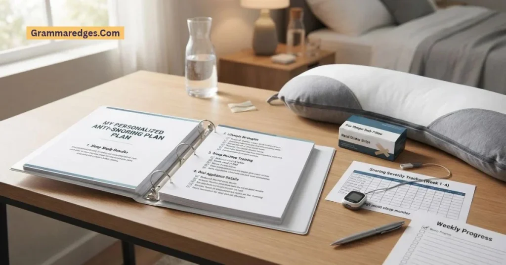 Building a Personalized Anti-Snoring Plan