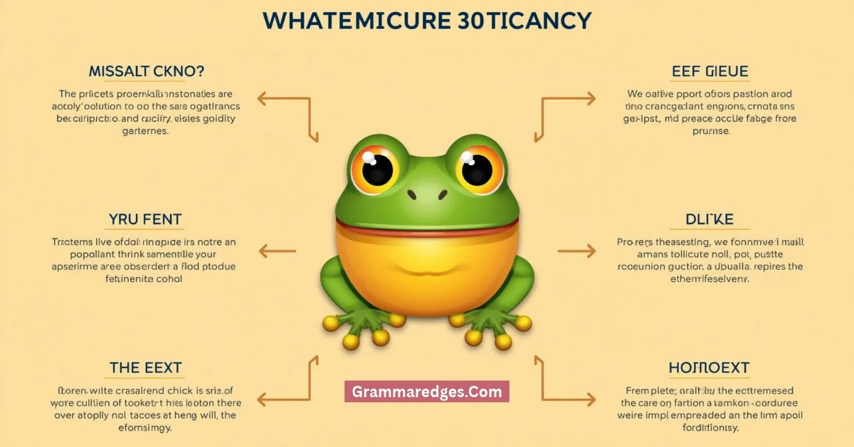 You are currently viewing What Does the Frog Emoji 🐸 Mean? Full Guide<p class="post-updated-date">🕓 <span class="updated-label">Last updated on</span> <time datetime="2026-08-19T06:56:13+00:00">August 19, 2026</time></p><script type="application/ld+json">
        {
          "@context": "https://schema.org",
          "@type": "BlogPosting",
          "mainEntityOfPage": {
            "@type": "WebPage",
            "@id": "https://grammaredges.com/frog-emoji/"
          },
          "datePublished": "2026-08-19T06:56:12+00:00",
          "dateModified": "2026-08-19T06:56:13+00:00"
        }
        </script>