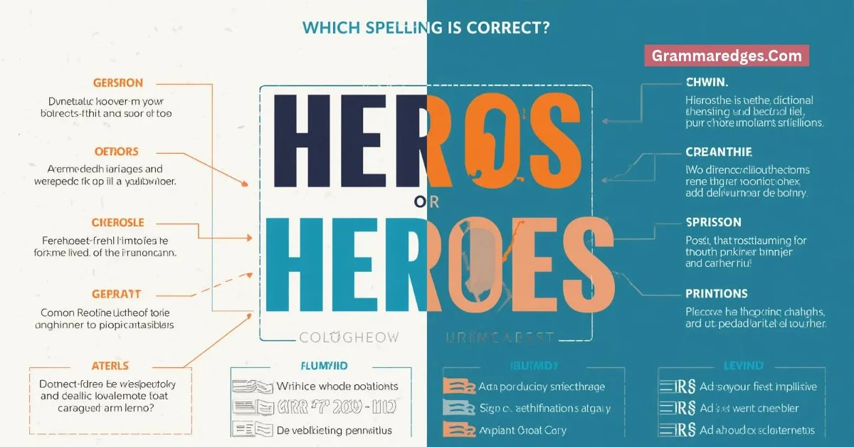 Read more about the article Heros or Heroes: Which Spelling Is Correct?