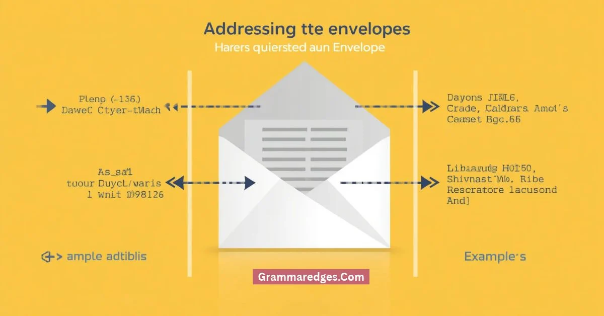 You are currently viewing How to Address an Envelope: Proper Format and Examples <p class="post-updated-date">🕓 <span class="updated-label">Last updated on</span> <time datetime="2026-08-17T05:47:47+00:00">August 17, 2026</time></p><script type="application/ld+json">
        {
          "@context": "https://schema.org",
          "@type": "BlogPosting",
          "mainEntityOfPage": {
            "@type": "WebPage",
            "@id": "https://grammaredges.com/how-to-address-an-envelope/"
          },
          "datePublished": "2026-08-17T05:47:46+00:00",
          "dateModified": "2026-08-17T05:47:47+00:00"
        }
        </script>