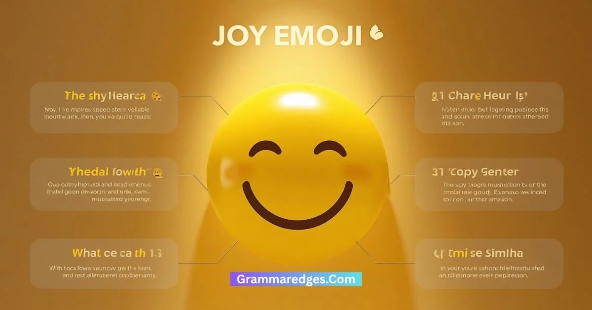 You are currently viewing Joy Emoji 😄: Meaning, Uses & Copy-Paste Combos