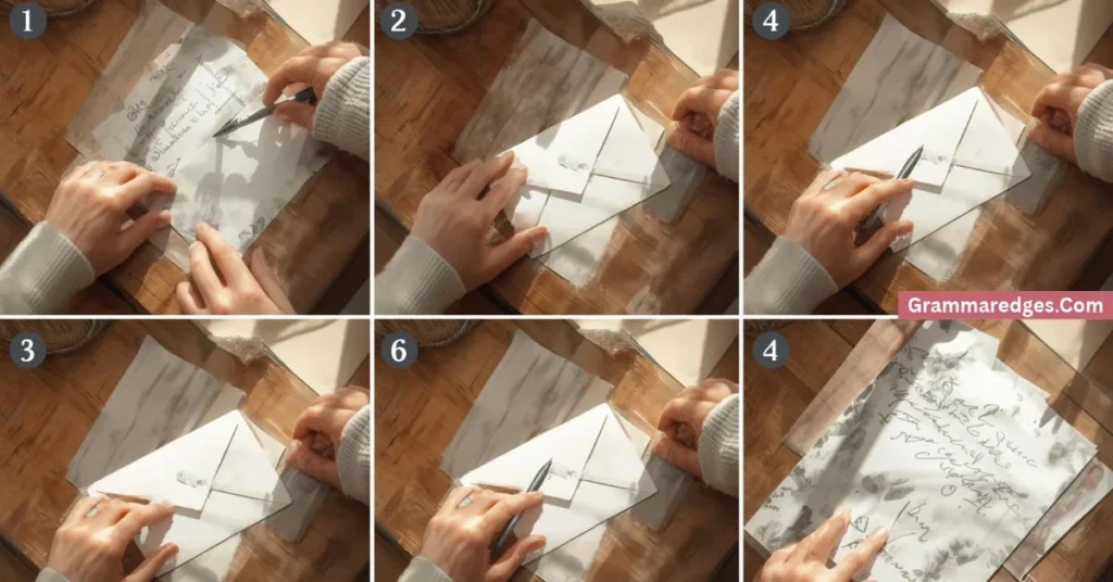 Step-by-Step: Addressing the Envelope