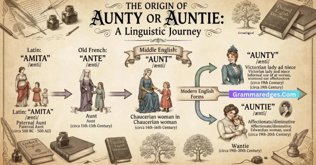 The Origin of Aunty or Auntie