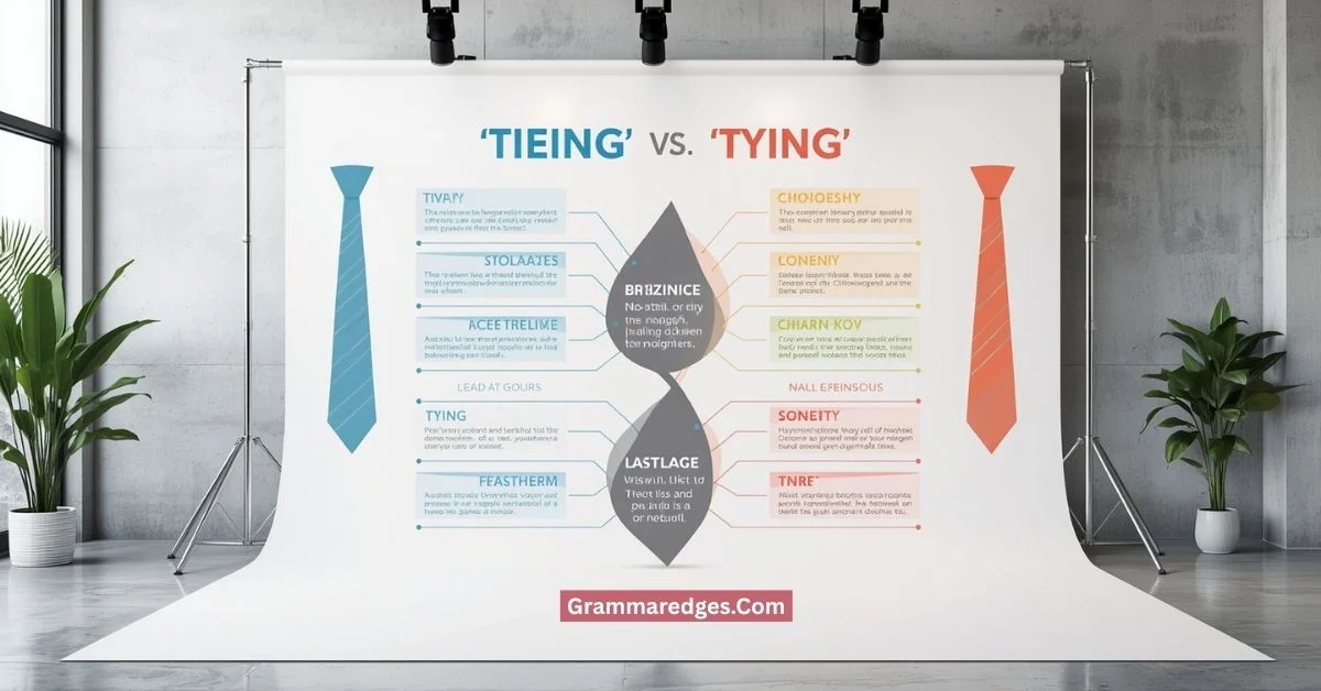 Read more about the article Tieing or Tying: The Correct Spelling Explained