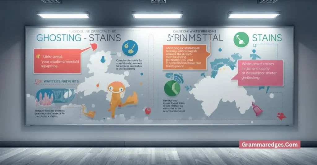 Why Whiteboards Get Ghosting and Stains