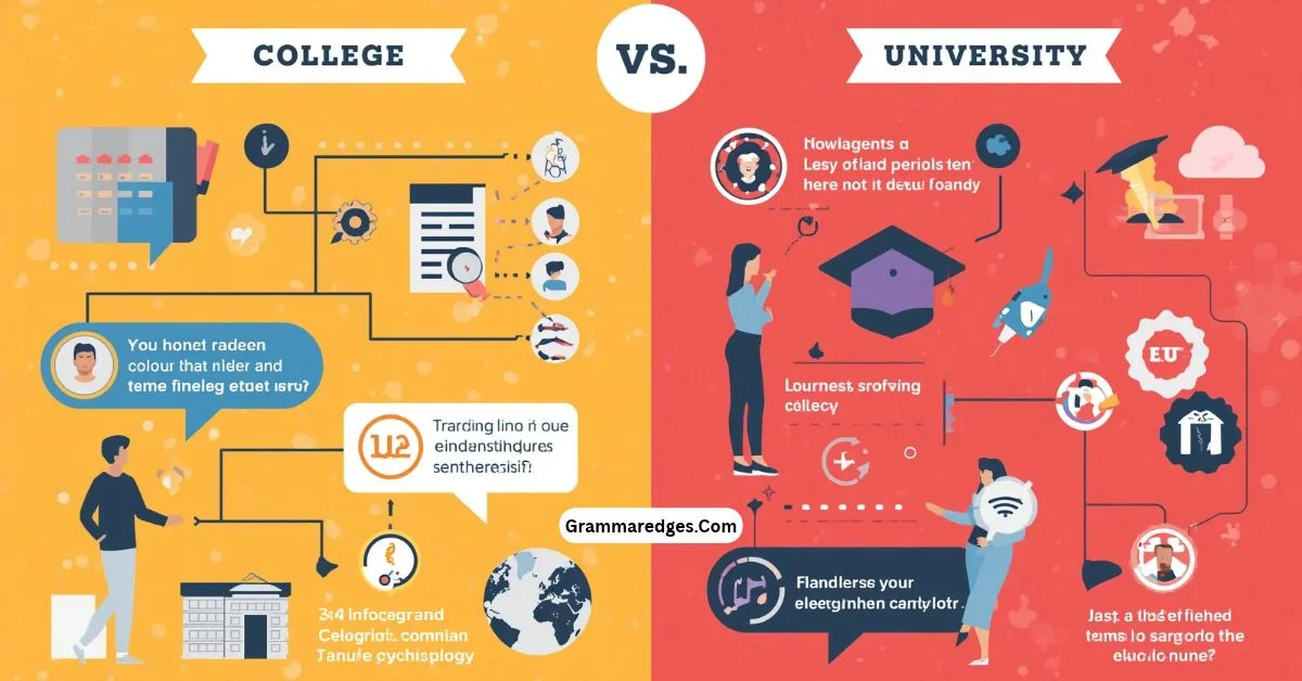 You are currently viewing College or University: Which Term Should You Use?<p class="post-updated-date">🕓 <span class="updated-label">Last updated on</span> <time datetime="2026-09-21T05:19:09+00:00">September 21, 2026</time></p><script type="application/ld+json">
        {
          "@context": "https://schema.org",
          "@type": "BlogPosting",
          "mainEntityOfPage": {
            "@type": "WebPage",
            "@id": "https://grammaredges.com/college-or-university/"
          },
          "datePublished": "2026-09-21T05:19:08+00:00",
          "dateModified": "2026-09-21T05:19:09+00:00"
        }
        </script>