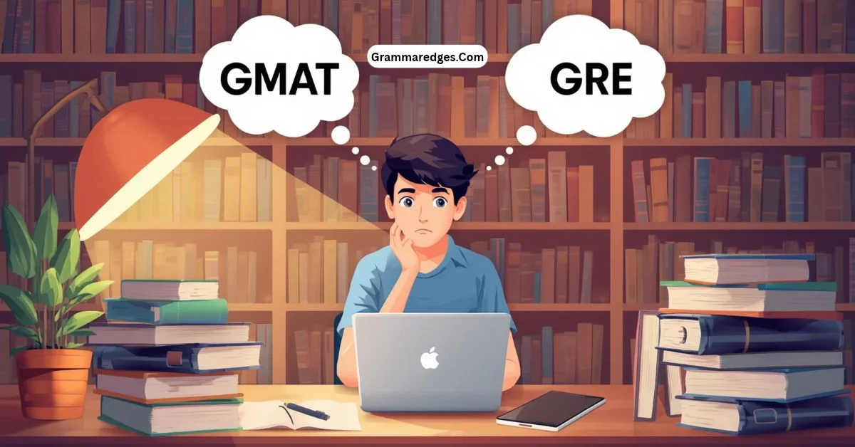 You are currently viewing GMAT or GRE: Which Test Should You Take?<p class="post-updated-date">🕓 <span class="updated-label">Last updated on</span> <time datetime="2026-09-20T18:06:32+00:00">September 20, 2026</time></p><script type="application/ld+json">
        {
          "@context": "https://schema.org",
          "@type": "BlogPosting",
          "mainEntityOfPage": {
            "@type": "WebPage",
            "@id": "https://grammaredges.com/gmat-or-gre/"
          },
          "datePublished": "2026-09-20T18:06:30+00:00",
          "dateModified": "2026-09-20T18:06:32+00:00"
        }
        </script>