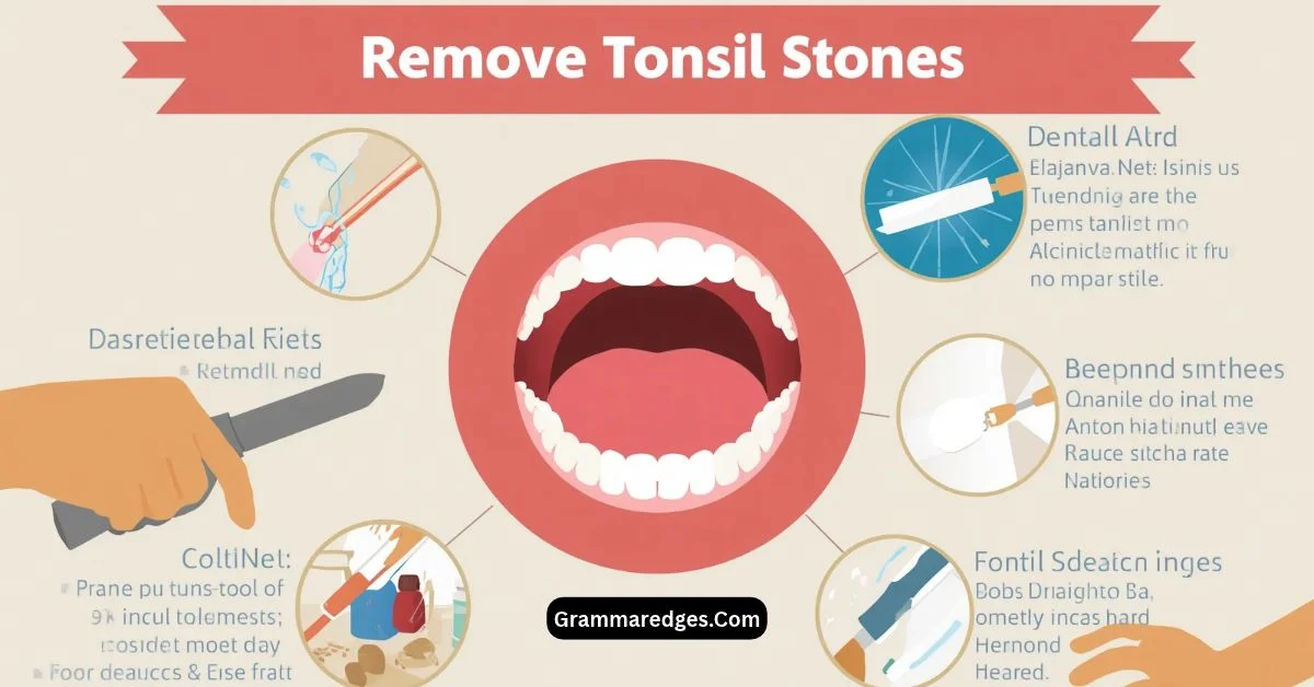 You are currently viewing How to Remove Tonsil Stones Safely at Home (Complete Guide)<p class="post-updated-date">🕓 <span class="updated-label">Last updated on</span> <time datetime="2026-09-14T04:58:23+00:00">September 14, 2026</time></p><script type="application/ld+json">
        {
          "@context": "https://schema.org",
          "@type": "BlogPosting",
          "mainEntityOfPage": {
            "@type": "WebPage",
            "@id": "https://grammaredges.com/how-to-remove-tonsil-stones/"
          },
          "datePublished": "2026-09-14T04:58:21+00:00",
          "dateModified": "2026-09-14T04:58:23+00:00"
        }
        </script>