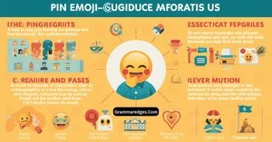 Read more about the article Pin Emoji 📌: Meaning, Uses & Copy-Paste Ideas<p class="post-updated-date">🕓 <span class="updated-label">Last updated on</span> <time datetime="2026-09-11T05:18:52+00:00">September 11, 2026</time></p><script type="application/ld+json">
        {
          "@context": "https://schema.org",
          "@type": "BlogPosting",
          "mainEntityOfPage": {
            "@type": "WebPage",
            "@id": "https://grammaredges.com/pin-emoji/"
          },
          "datePublished": "2026-09-11T05:18:50+00:00",
          "dateModified": "2026-09-11T05:18:52+00:00"
        }
        </script>