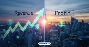 Read more about the article Revenue vs Profit: What’s the Difference?<p class="post-updated-date">🕓 <span class="updated-label">Last updated on</span> <time datetime="2026-09-27T17:57:43+00:00">September 27, 2026</time></p><script type="application/ld+json">
        {
          "@context": "https://schema.org",
          "@type": "BlogPosting",
          "mainEntityOfPage": {
            "@type": "WebPage",
            "@id": "https://grammaredges.com/revenue-vs-profit/"
          },
          "datePublished": "2026-09-27T17:57:42+00:00",
          "dateModified": "2026-09-27T17:57:43+00:00"
        }
        </script>