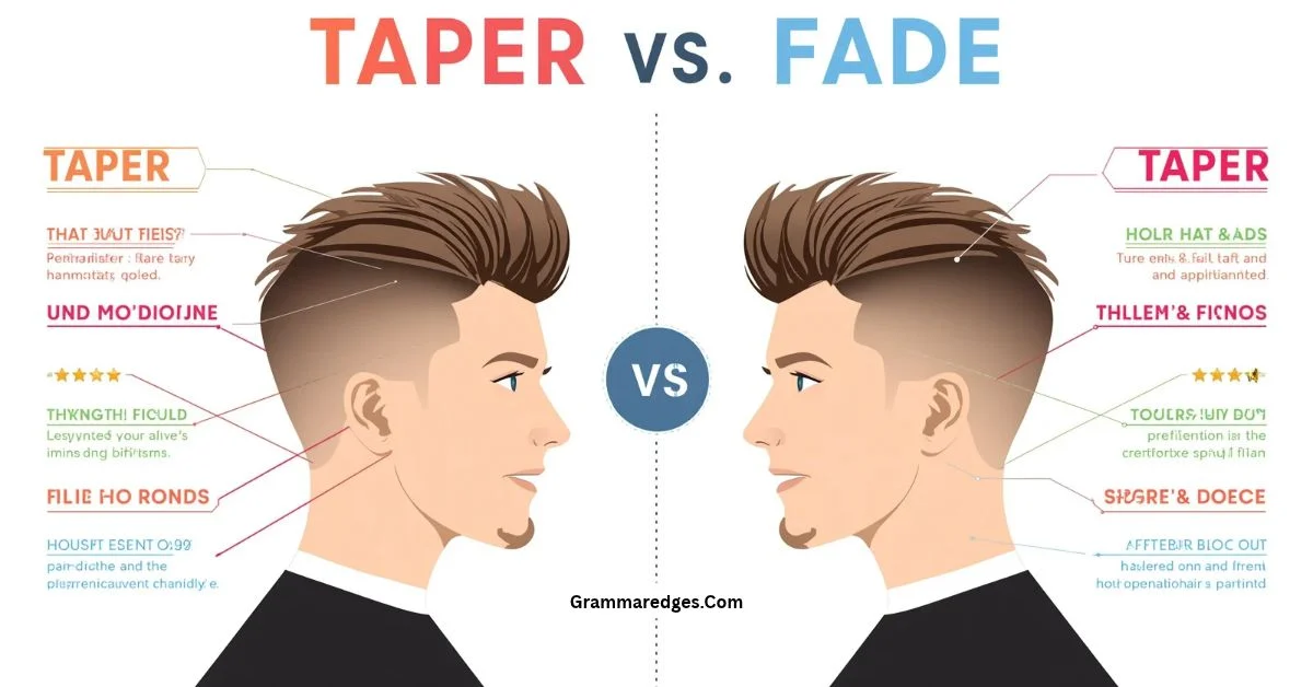 You are currently viewing Taper vs FadeTaper vs Fade: What’s the Difference?Taper vs Fade<p class="post-updated-date">🕓 <span class="updated-label">Last updated on</span> <time datetime="2026-09-28T10:01:25+00:00">September 28, 2026</time></p><script type="application/ld+json">
        {
          "@context": "https://schema.org",
          "@type": "BlogPosting",
          "mainEntityOfPage": {
            "@type": "WebPage",
            "@id": "https://grammaredges.com/taper-vs-fade/"
          },
          "datePublished": "2026-09-28T10:01:24+00:00",
          "dateModified": "2026-09-28T10:01:25+00:00"
        }
        </script>