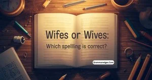 Read more about the article Wifes or Wives: Which Spelling Is Correct?<p class="post-updated-date">🕓 <span class="updated-label">Last updated on</span> <time datetime="2026-09-21T05:12:04+00:00">September 21, 2026</time></p><script type="application/ld+json">
        {
          "@context": "https://schema.org",
          "@type": "BlogPosting",
          "mainEntityOfPage": {
            "@type": "WebPage",
            "@id": "https://grammaredges.com/wifes-or-wives/"
          },
          "datePublished": "2026-09-21T05:12:03+00:00",
          "dateModified": "2026-09-21T05:12:04+00:00"
        }
        </script>