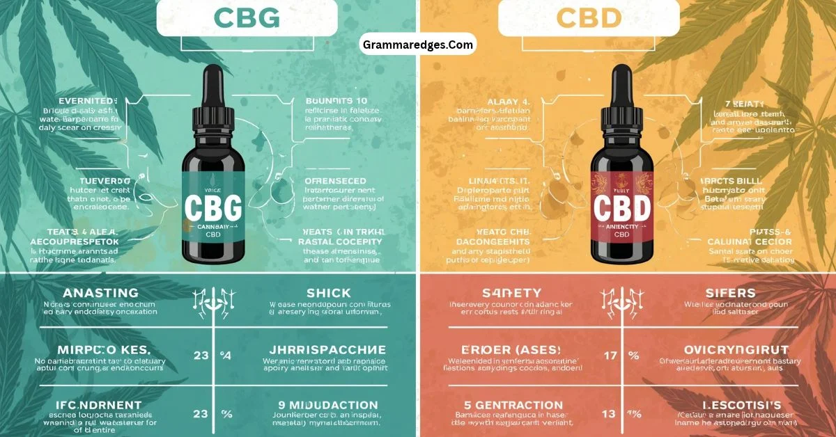 Read more about the article CBG vs CBD: Key Differences, Benefits & Safety