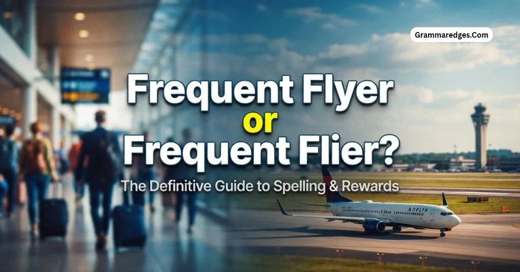 Frequent Flyer or Frequent Flier