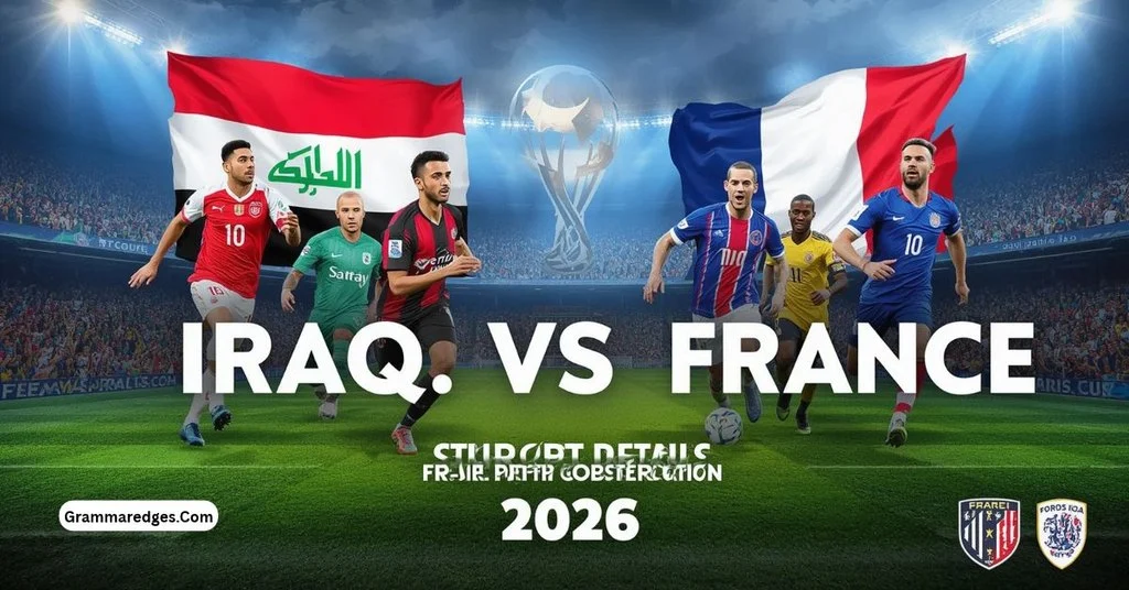 Match Details: Iraq vs France